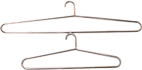 Stainless steel clothes hangers